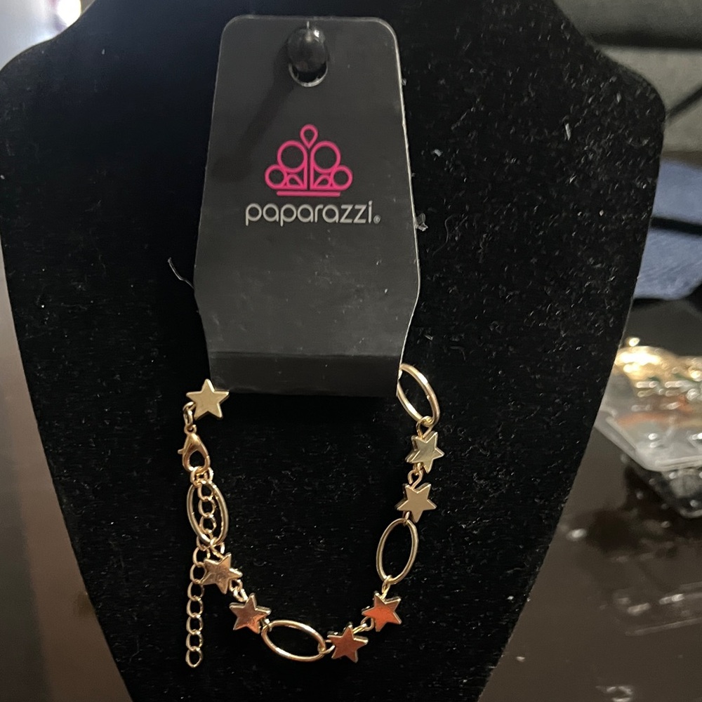 Paparazzi Gold Starry Bracelet